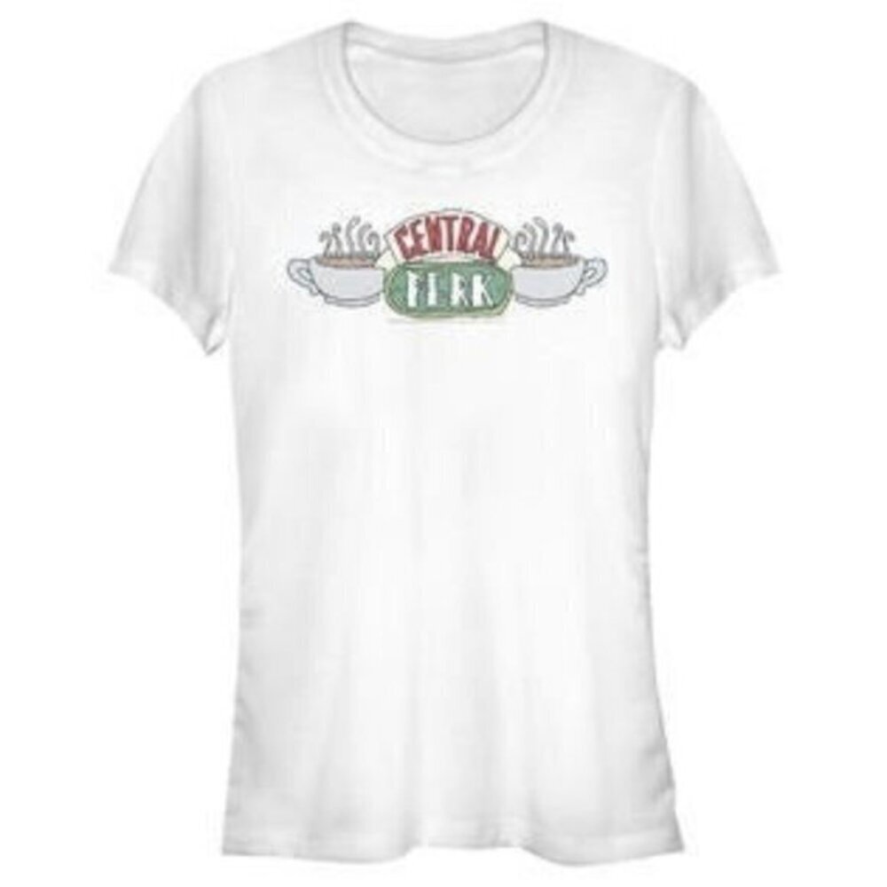 Friends The Television Series Central Perk T-Shirt (White) NEW!‎